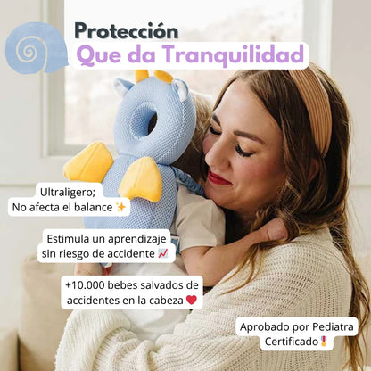 Mochila BabyShell™ - Protección de Cabeza